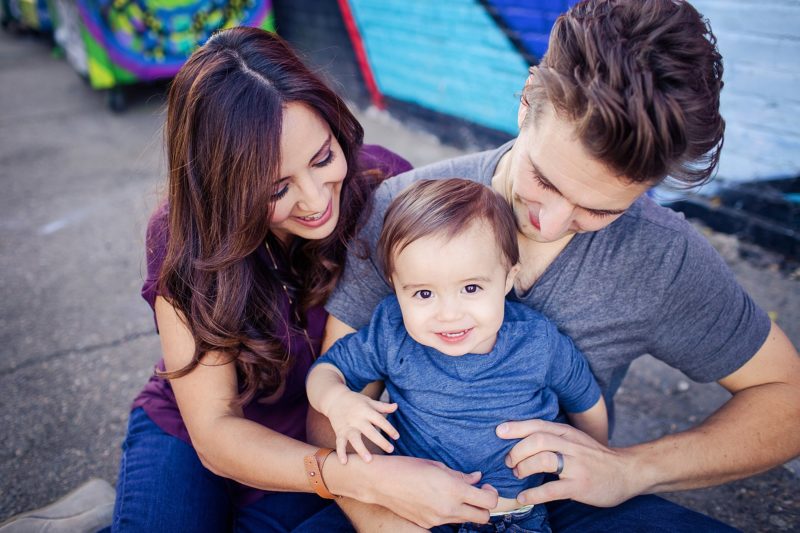 Downtown Denver Family Photography | www.julielivermorephotography.com