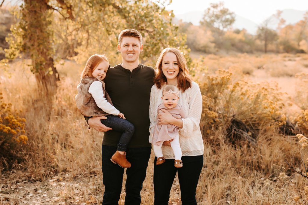 Colorful Fall Family Photos