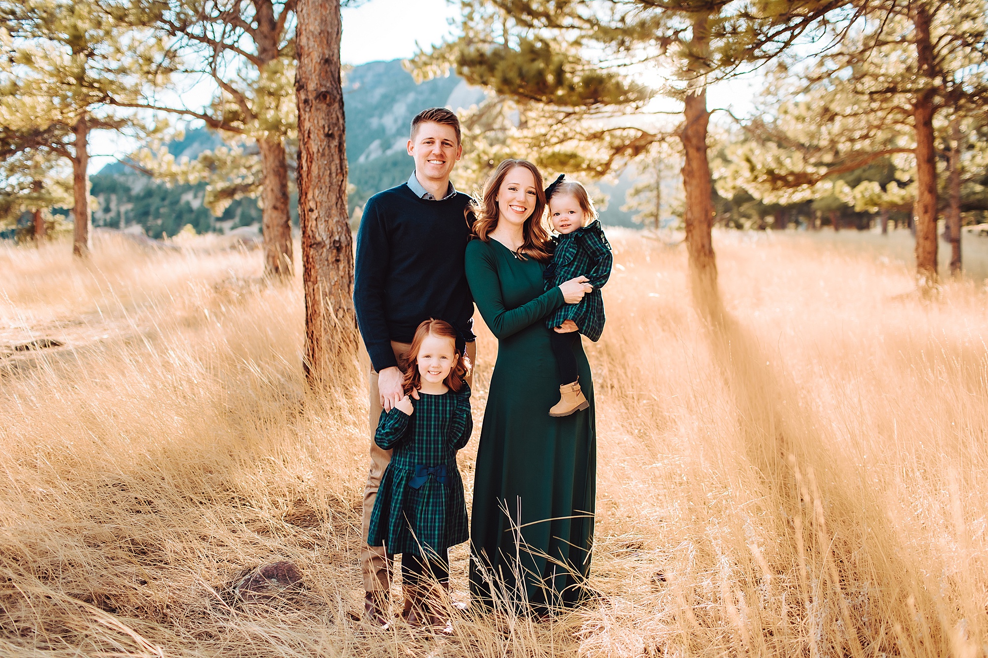 Boulder family photo session 